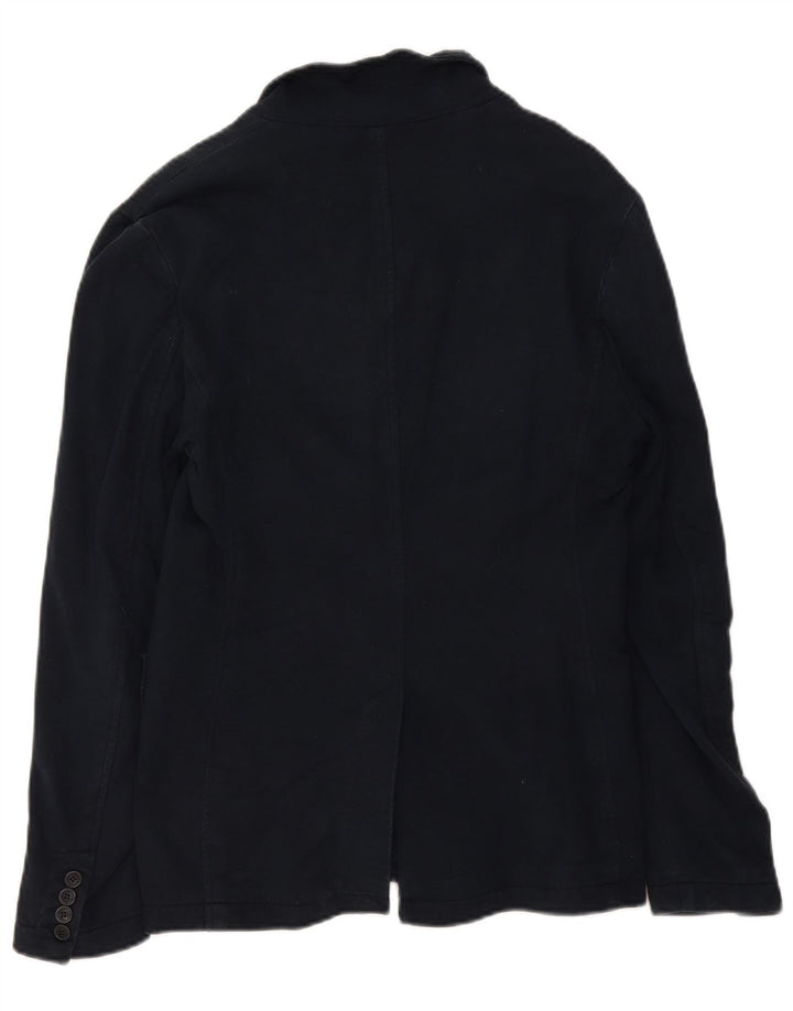 Woolrich Veste Blazer 3 Boutons Homme UK 36 Petit Bleu Marine Coton