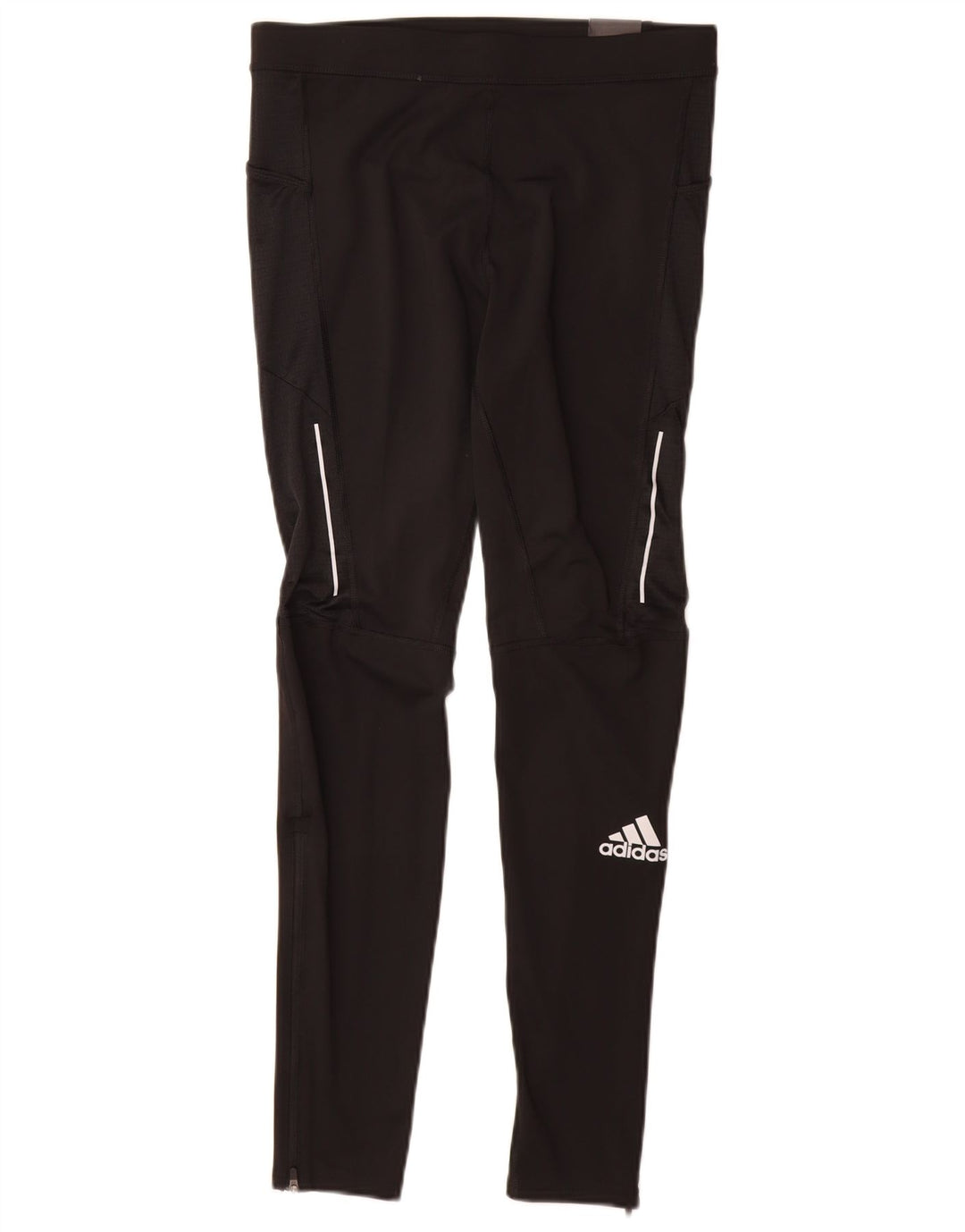 Adidas Femmes Aeroready Leggings UK 12 Moyen Noir Polyester