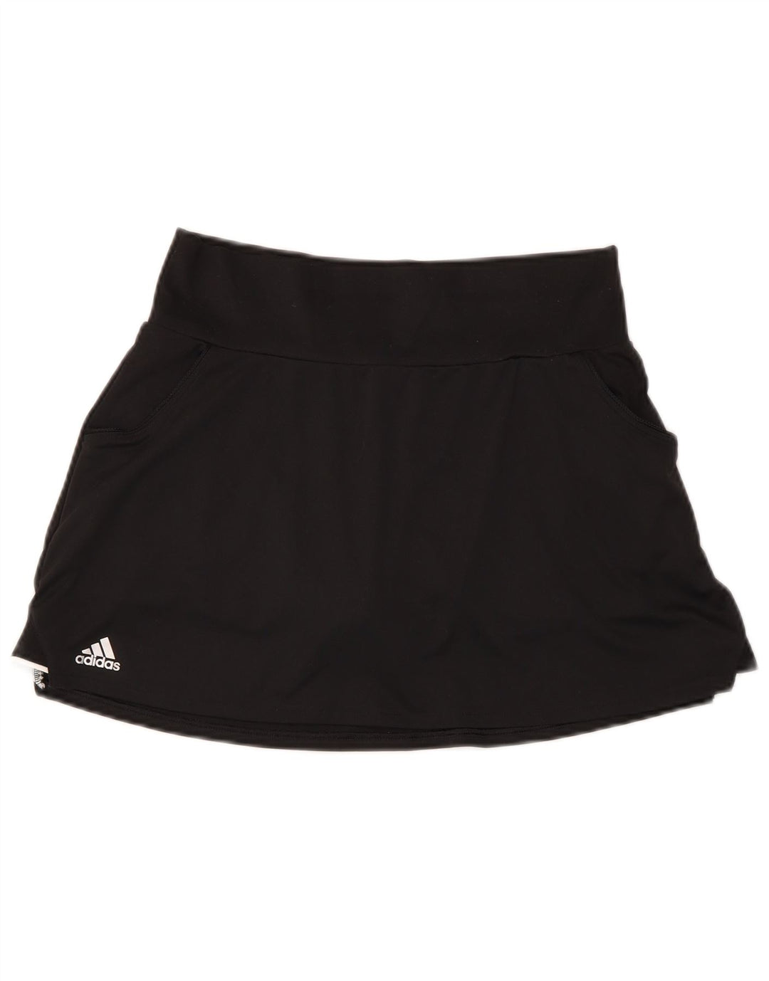 Adidas Femmes Aeroready Skort UK 12/14 Moyen Noir Polyester