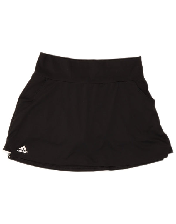 Adidas Femmes Aeroready Skort UK 12/14 Moyen Noir Polyester