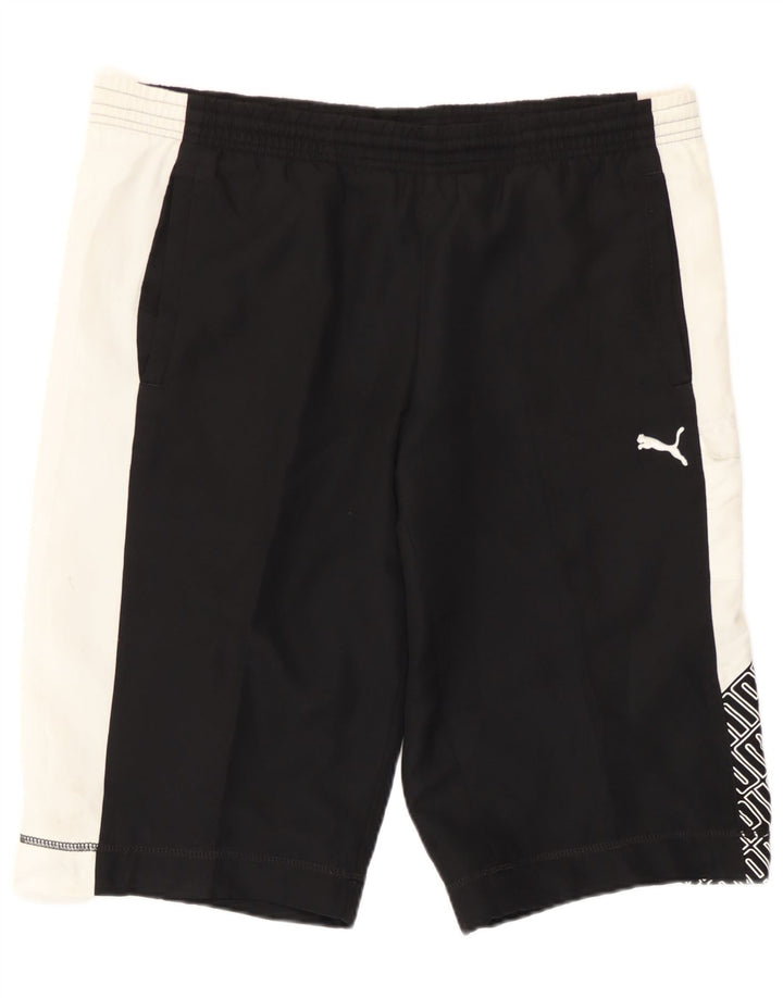 Puma Short Graphic Sport Homme Noir Colorblock