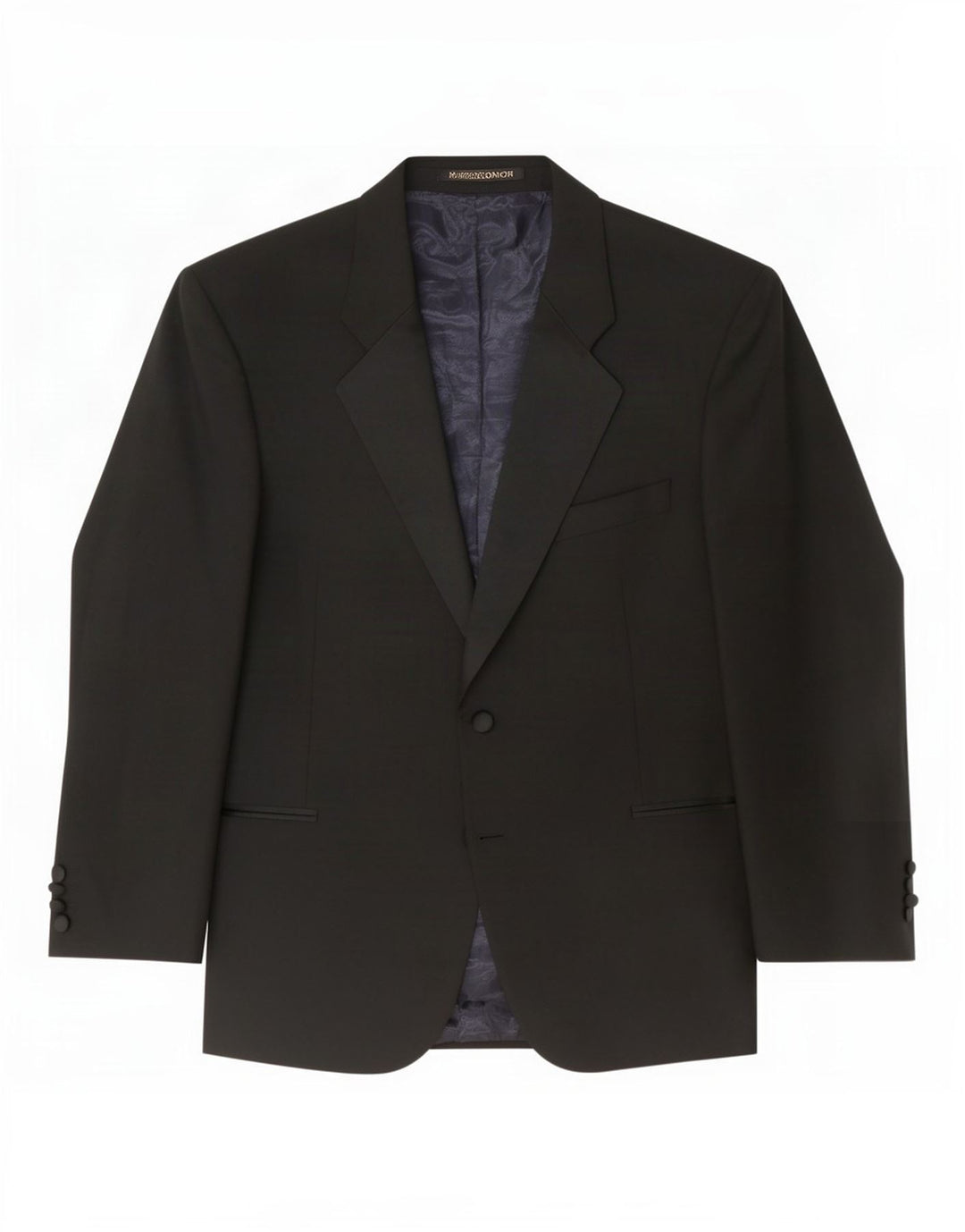 Marks & Spencer Veste blazer à 2 boutons pour homme Taille 44 XL Laine noire