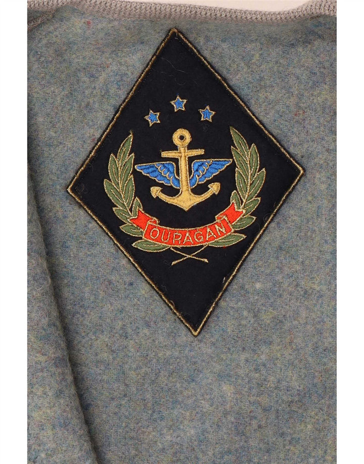 Ouragan Veste blazer graphique à 3 boutons pour fille 13-14 ans Bleu