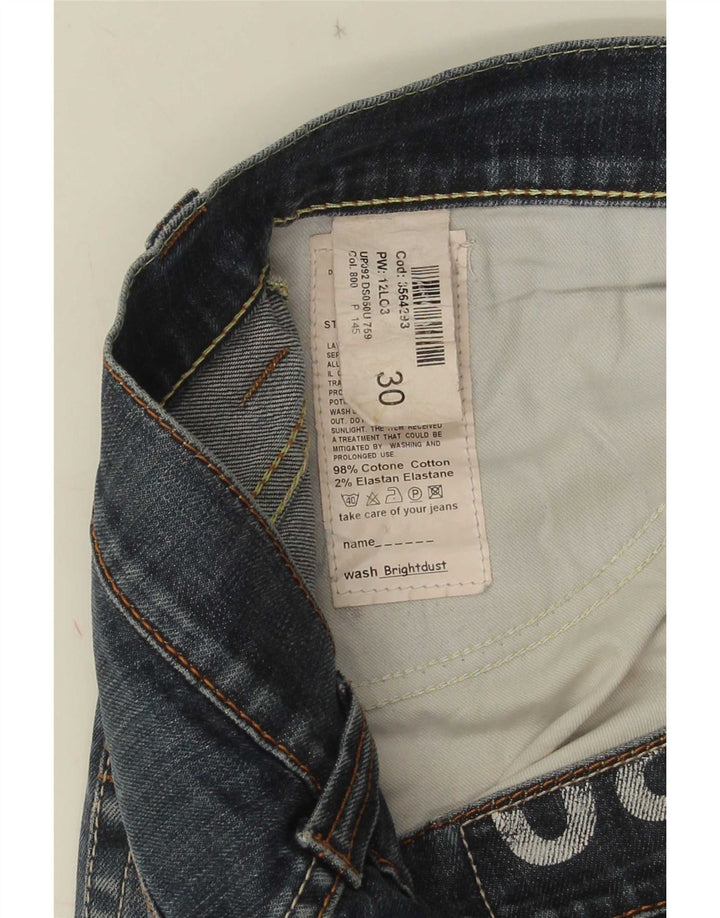Dondup Jean Slim Femme W30 L32 Bleu Coton