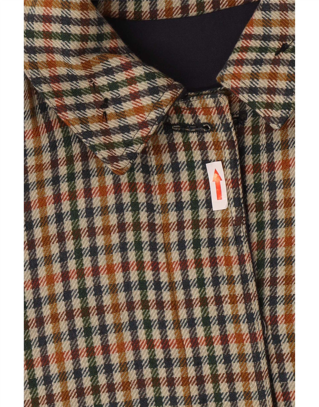 Pardessus réversible pour femme Vintage IT 47 XL Bleu marine