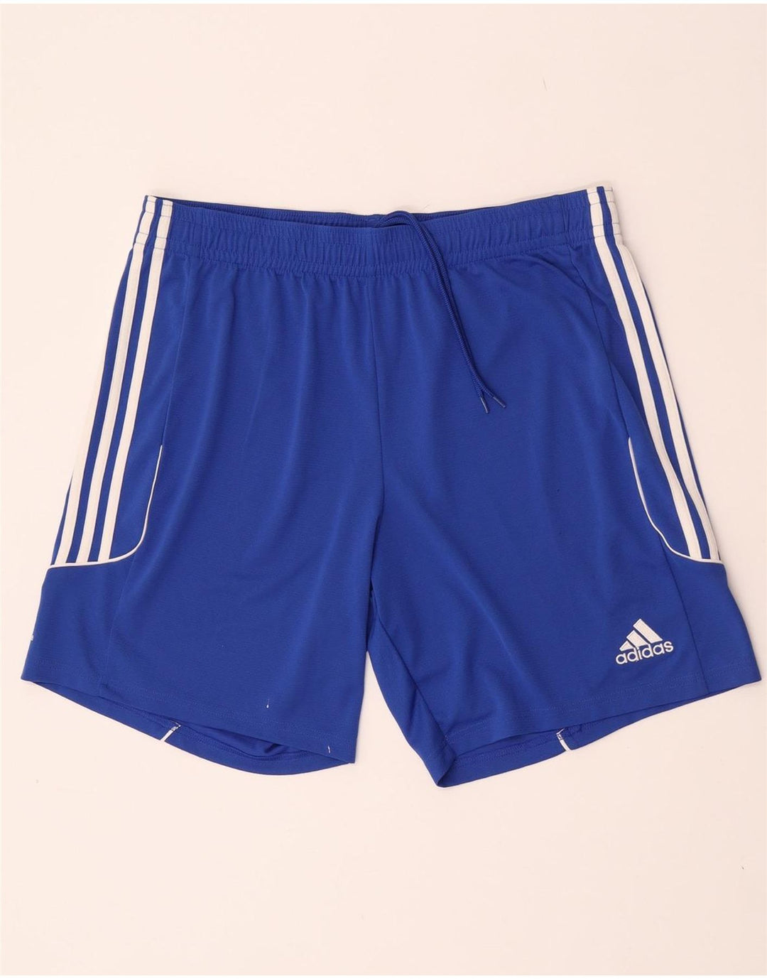 Adidas Short de sport Climalite pour homme XL Bleu Polyester