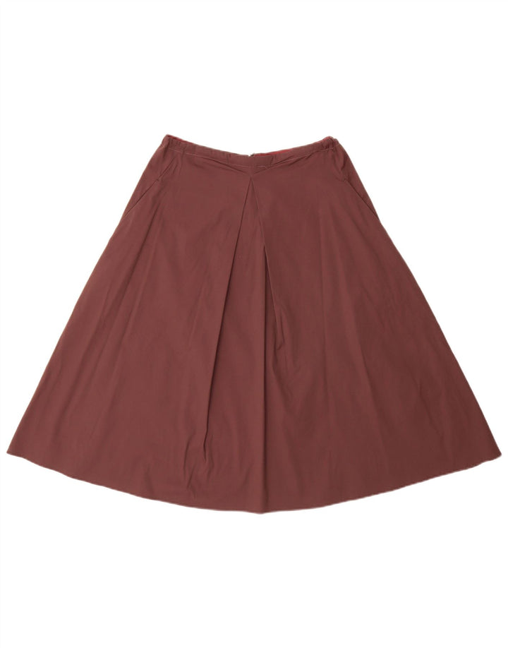 jupe plissée femme vintage W26 Petit Brun