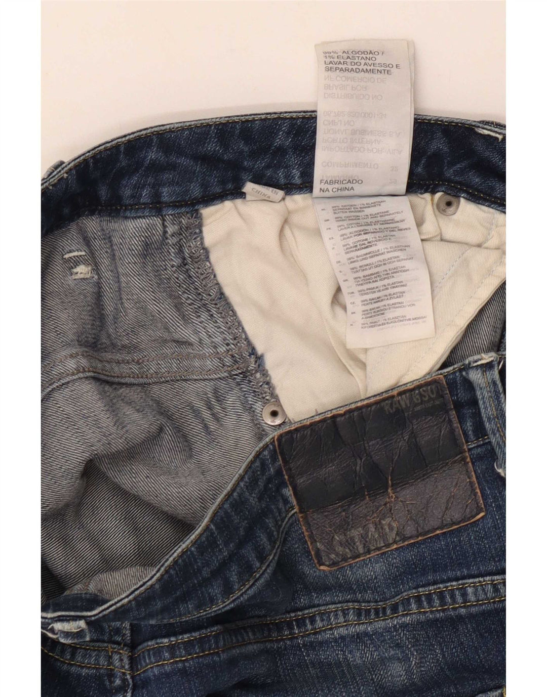 G-Star Jean fuselé homme W29 L28 bleu coton