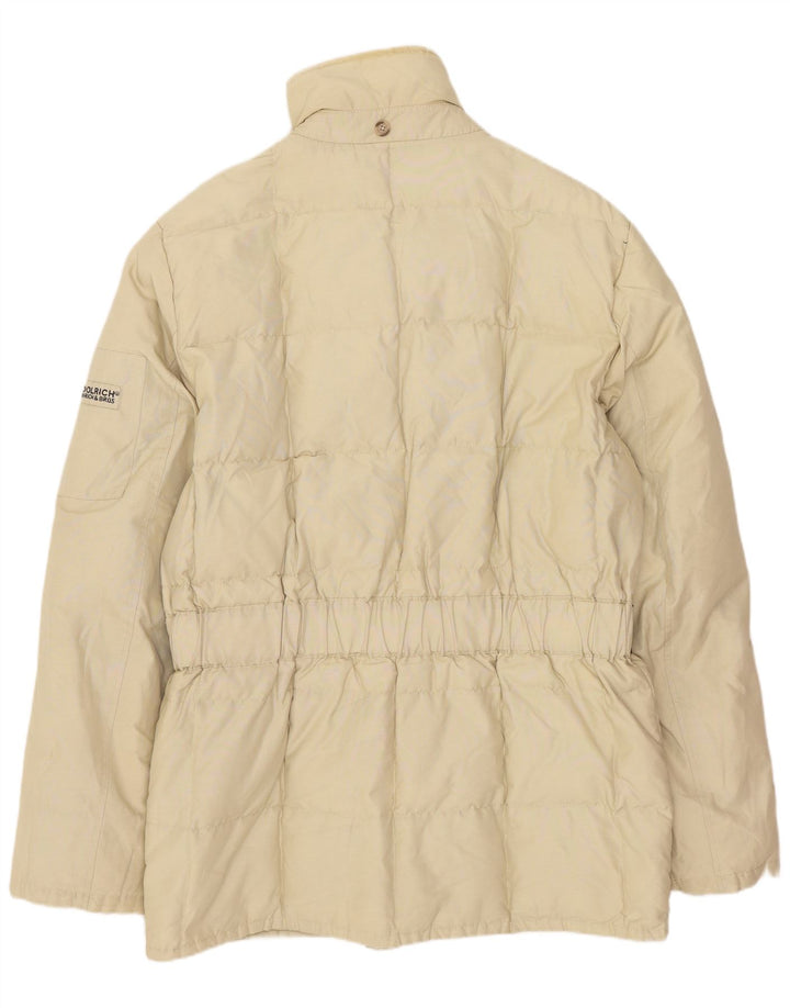 Woolrich Veste matelassée homme UK 38 élastomère beige moyen