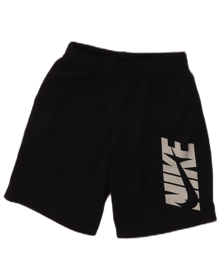 NIKE Short de sport graphique garçon 7-8 ans noir polyester