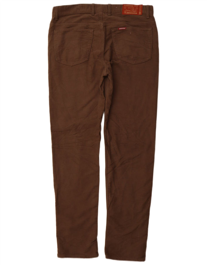 CARRERA Pantalon décontracté Regular Femme W36 L32 Marron Coton