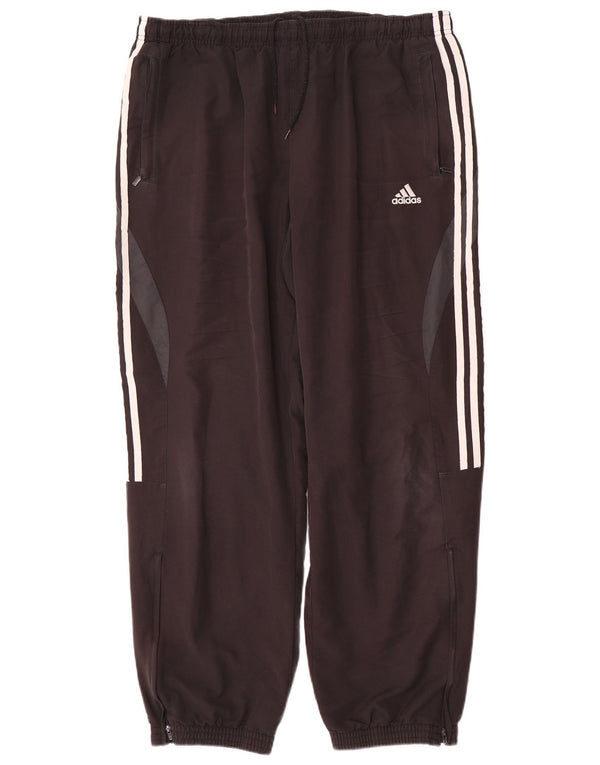 Adidas Pantalon de survêtement pour homme Joggers XL Noir Colorblock Polyester