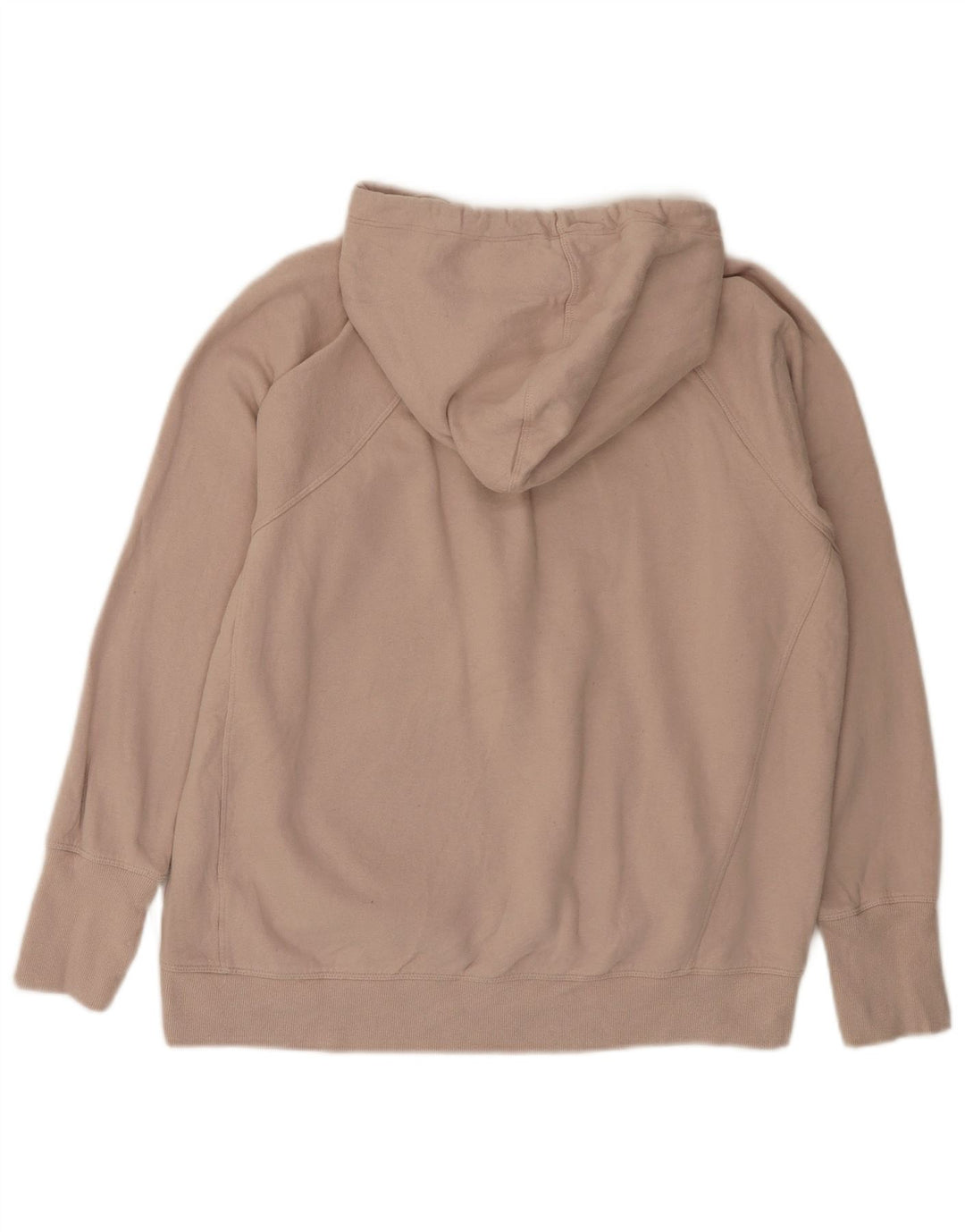 CALVIN KLEIN Pull à capuche coupe ample Performance pour femme UK 14 Beige moyen