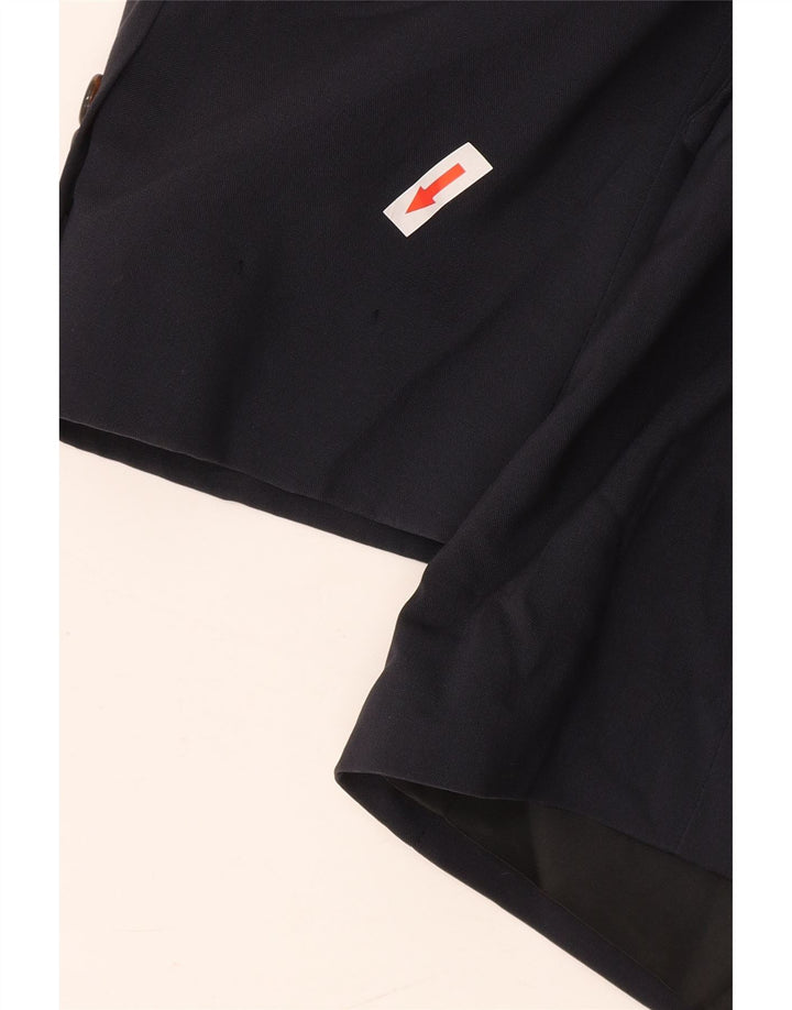 Brooks Brothers Veste blazer à 2 boutons pour homme UK 40 Grande laine bleu marine