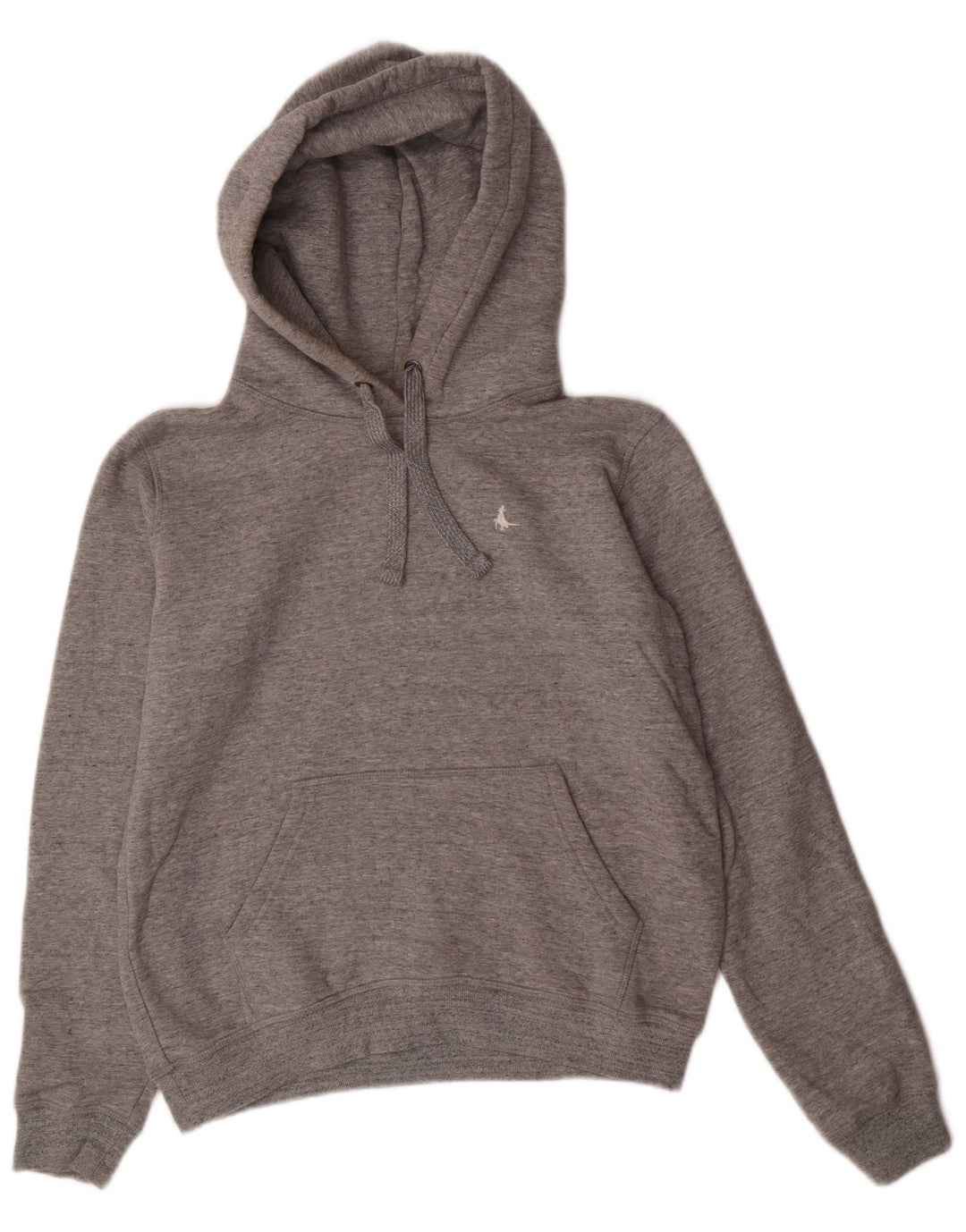 Jack Wills Pull à capuche pour femme UK 8 Small Gris Coton
