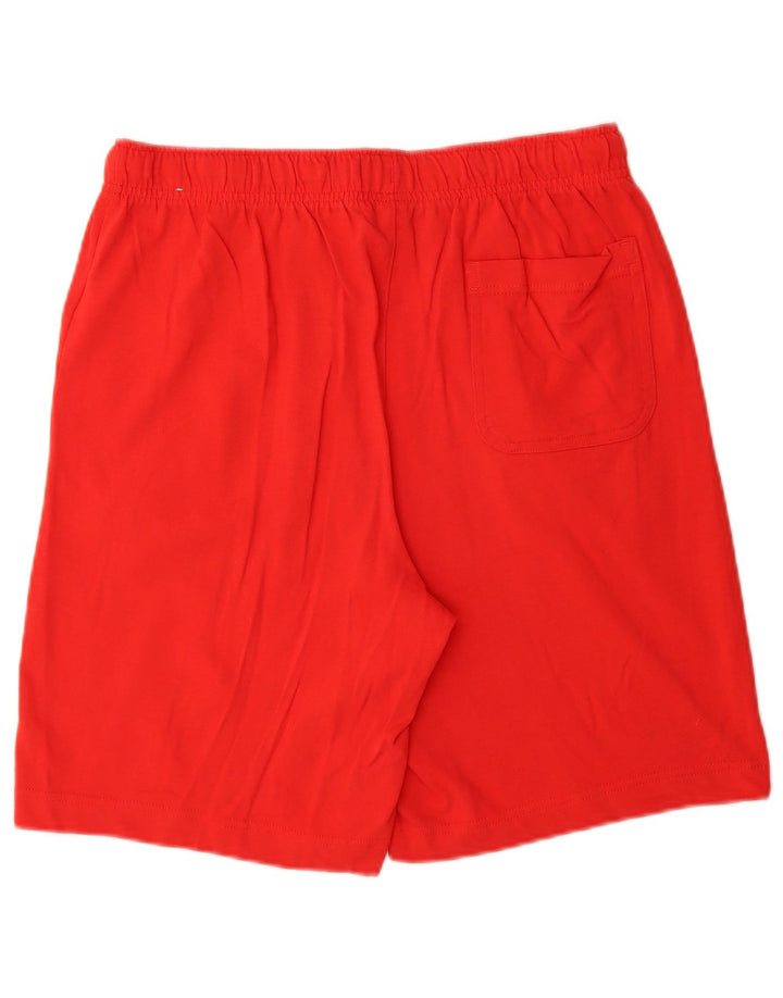 Nike Short de sport pour homme en coton rouge Taille L