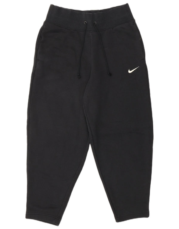 Nike Pantalon de survêtement pour femme Joggers UK 10 Small Noir Coton