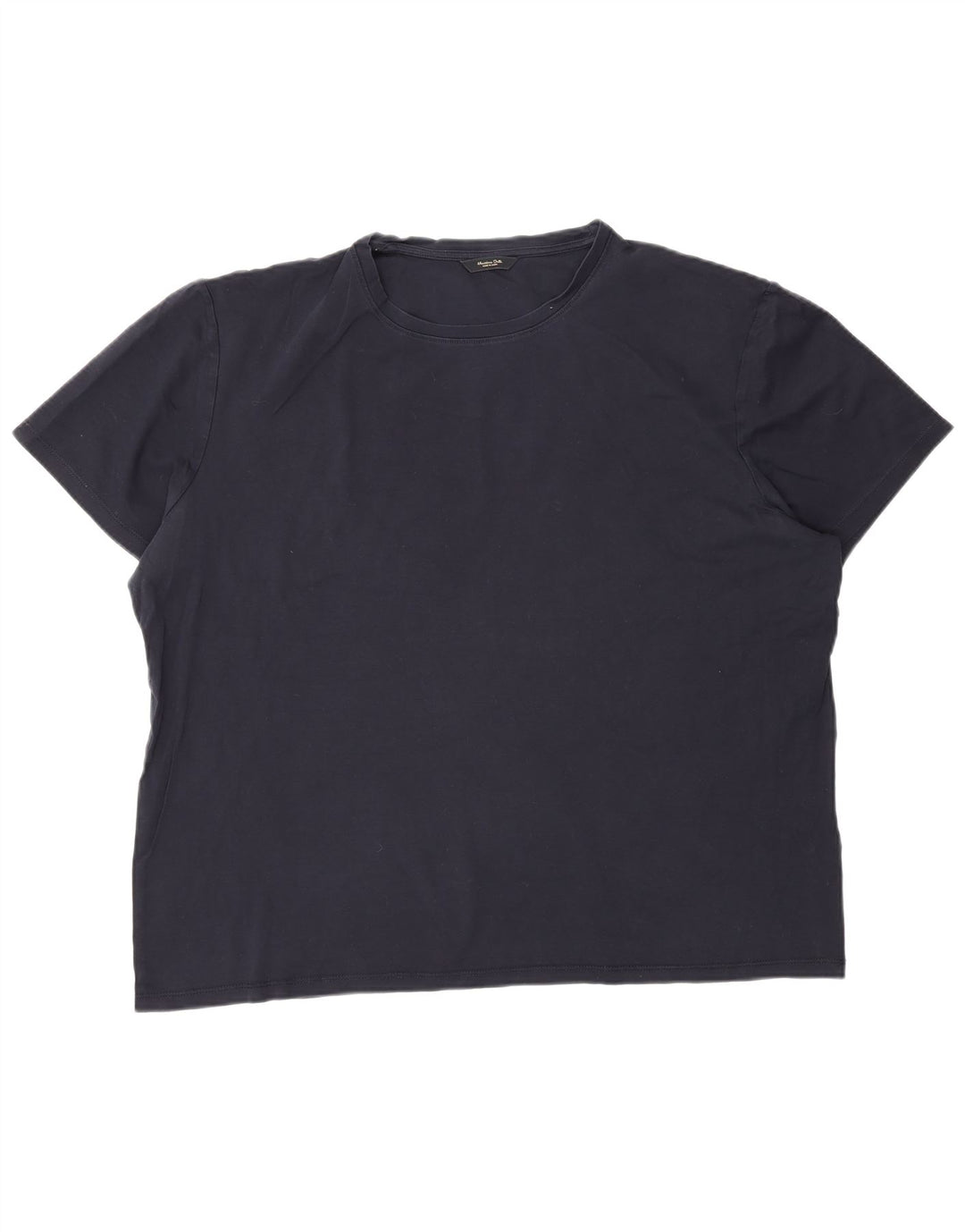Massimo Dutti T-Shirt Homme Top 2XL Bleu Marine
