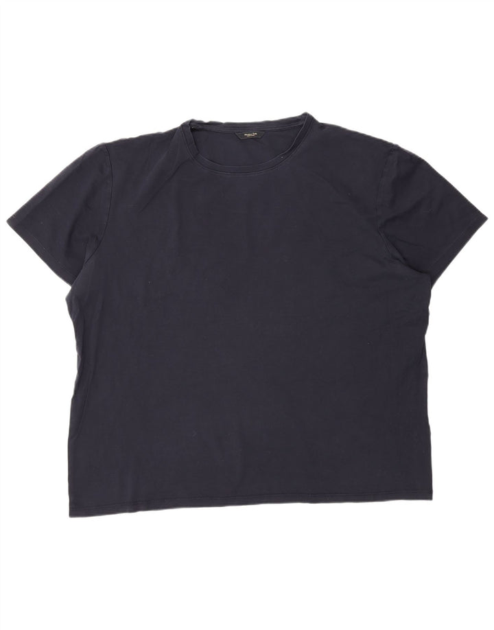 Massimo Dutti T-Shirt Homme Top 2XL Bleu Marine