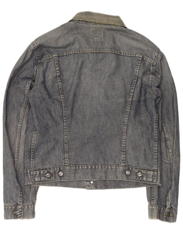 Gas Veste en Jean Femme UK 18 XL Bleu Coton