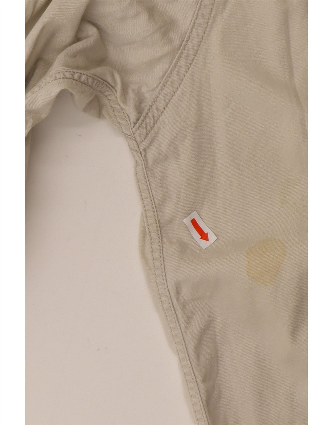 LEE Chemise Homme Large Beige Coton Western