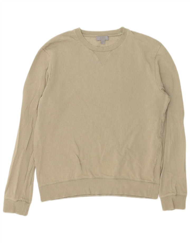 Cos Sweat-Shirt Homme Petit Kaki Coton