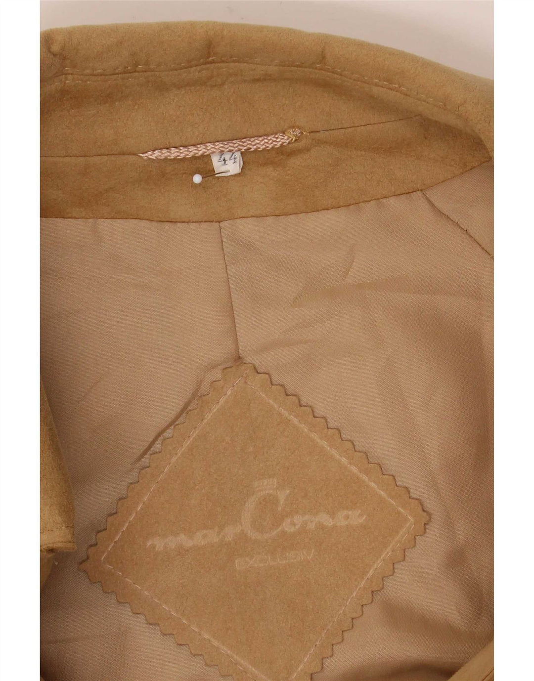 Marcona Pardessus Femme EU 44 XL Beige Polyester