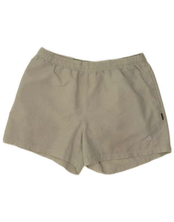 Adidas Short de sport pour homme XL Vert Polyester