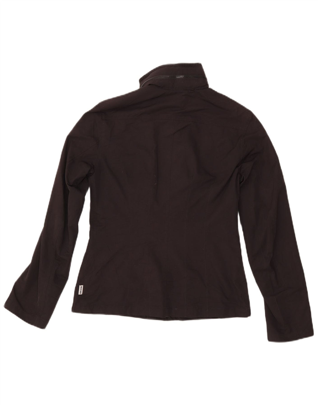 GEOX Veste utilitaire à capuche Respira pour femme UK 6 XS Noir Polyester