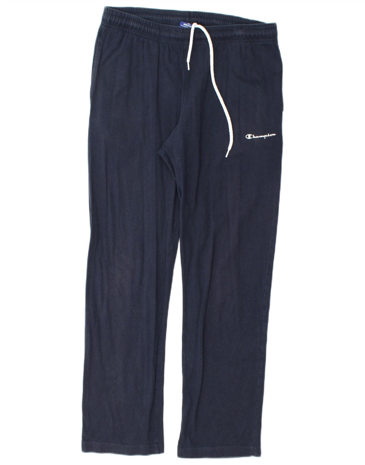 CHAMPION Pantalon de Survêtement Homme Bleu Marine Moyen Coton