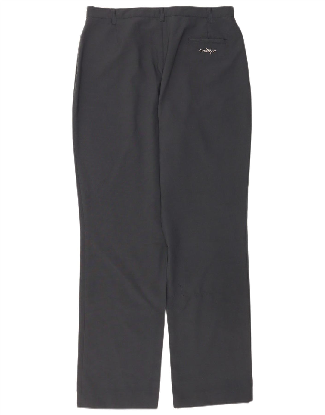 Chervo Pantalon décontracté droit femme W30 L32 Noir Polyester
