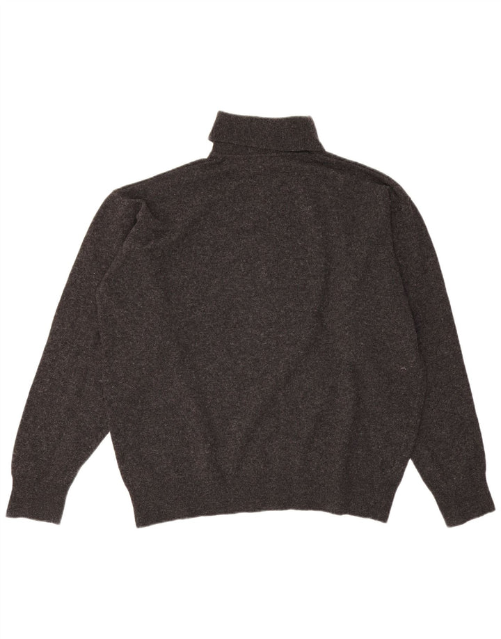 Lacoste Pull col roulé pour homme Taille 6 XL Gris laine d'agneau