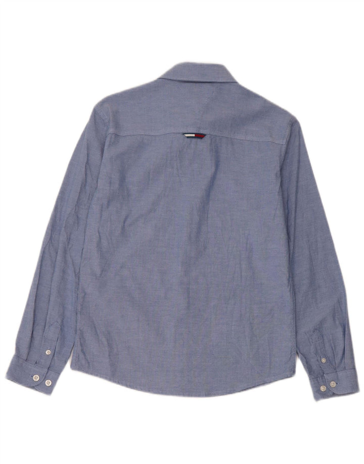 Tommy Hilfiger Chemise Garçon 11-12 ans Bleu Coton