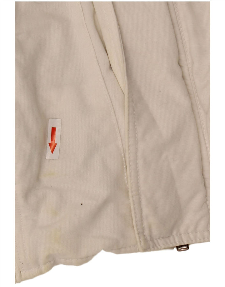 Camp David Veste Bomber Graphique Homme UK 46 3XL Coton Blanc