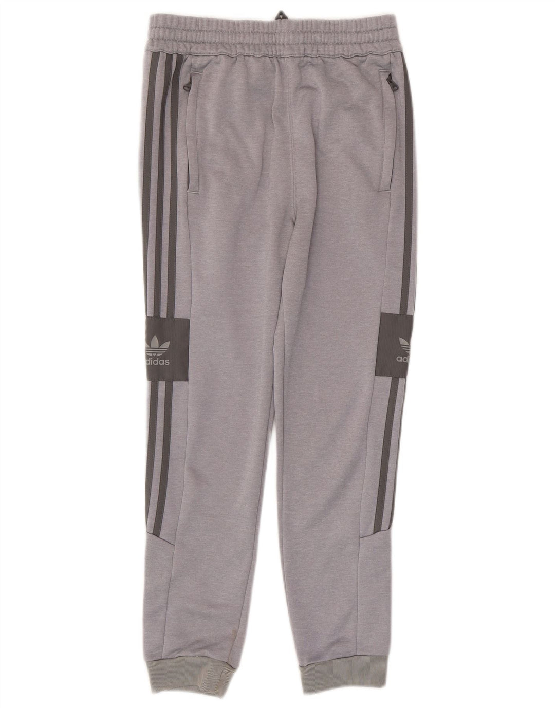 ADIDAS Pantalon de survêtement pour garçon 11-12 ans Gris Colourblock