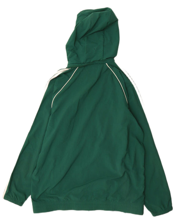 Adidas Veste de survêtement à capuche pour homme Grand nylon vert