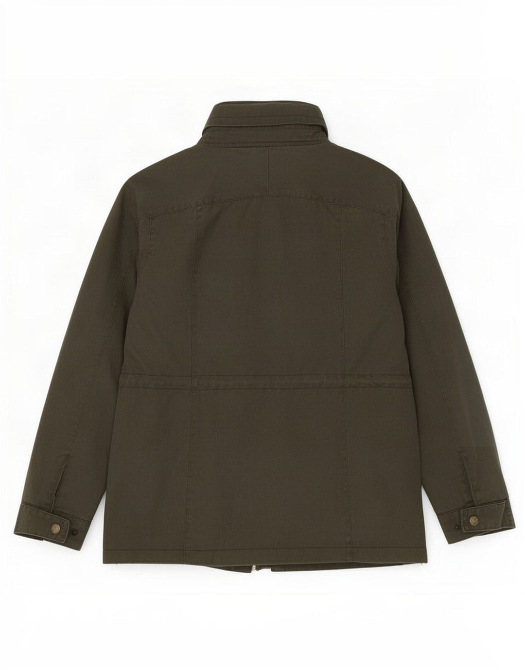 Fat Face Veste en coton ciré pour femme UK 14 Kaki moyen