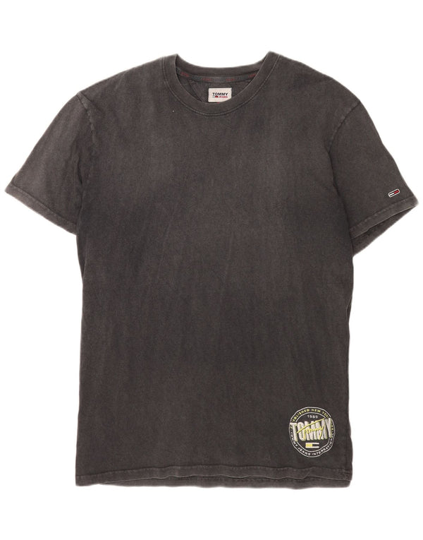 Tommy Hilfiger T-Shirt Homme Top XL Gris Coton