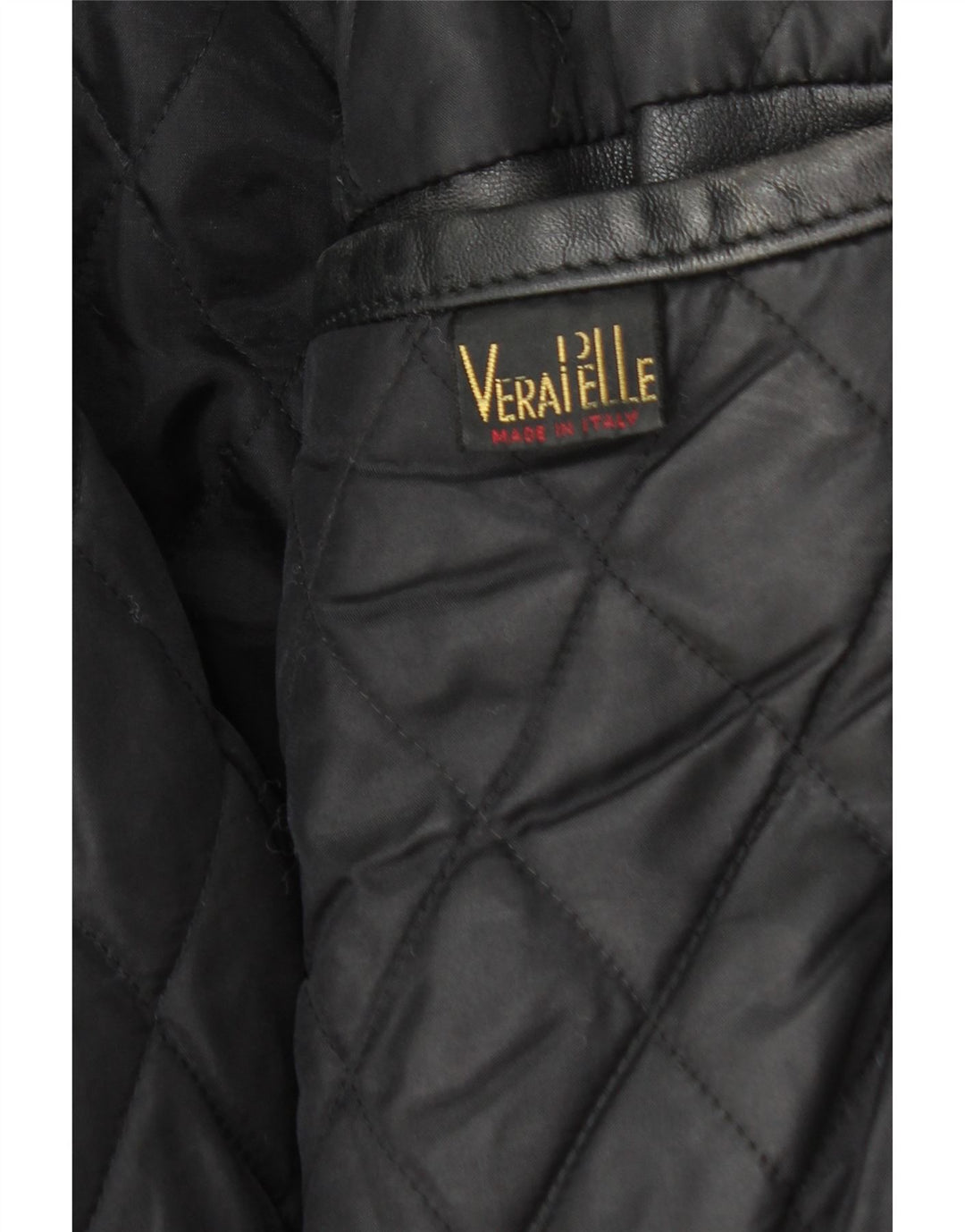 veste en cuir homme vintage UK 36 Petit cuir noir