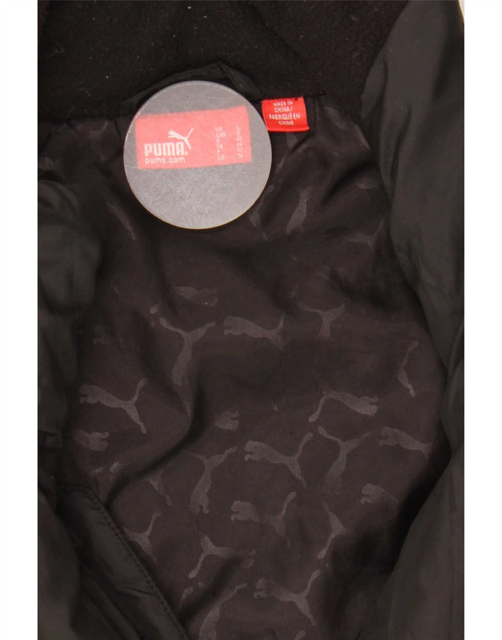 Puma Veste matelassée pour femme UK 14 Large Noir