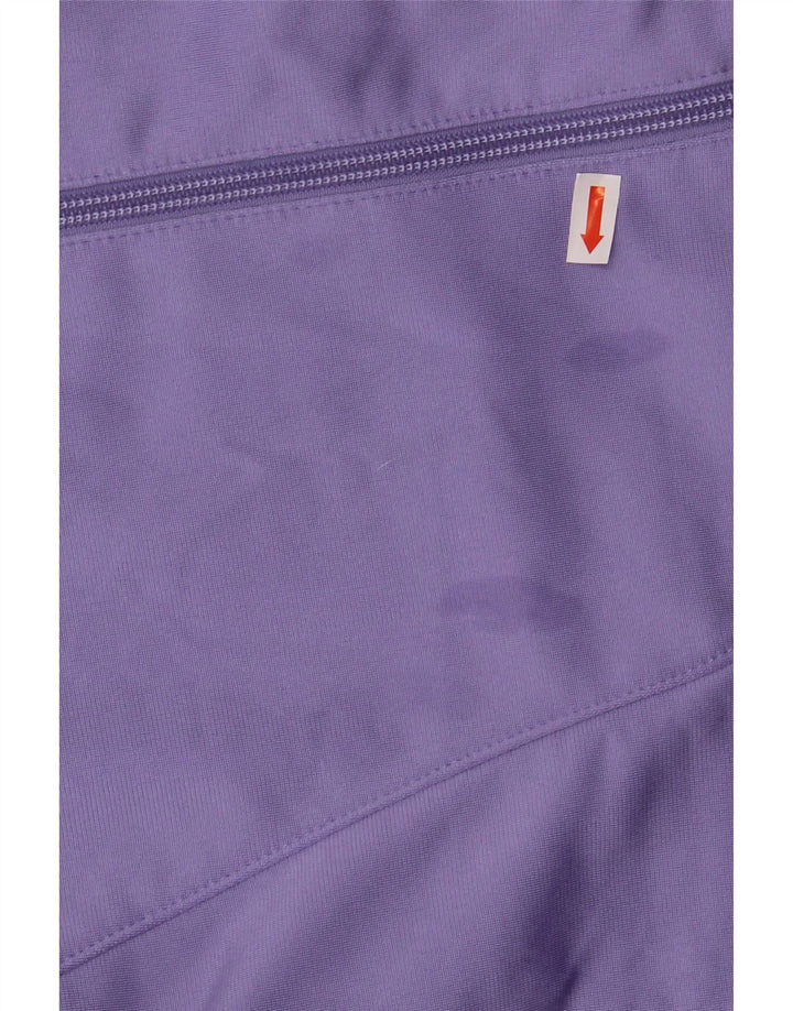 ADIDAS Veste de survêtement pour femme UK 12 Violet moyen Polyester