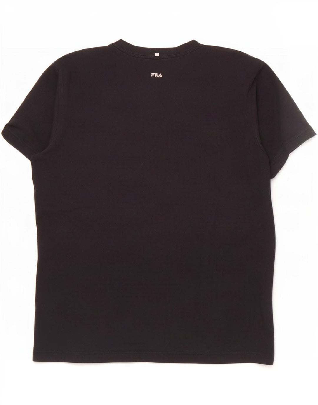 Fila T-Shirt Graphique Homme Noir Moyen Coton