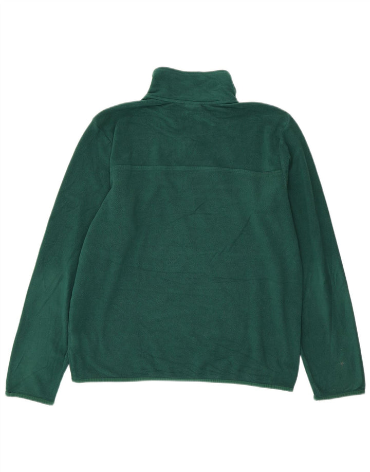 THE NORTH FACE Pull polaire à col zippé pour homme Large Vert Polyester