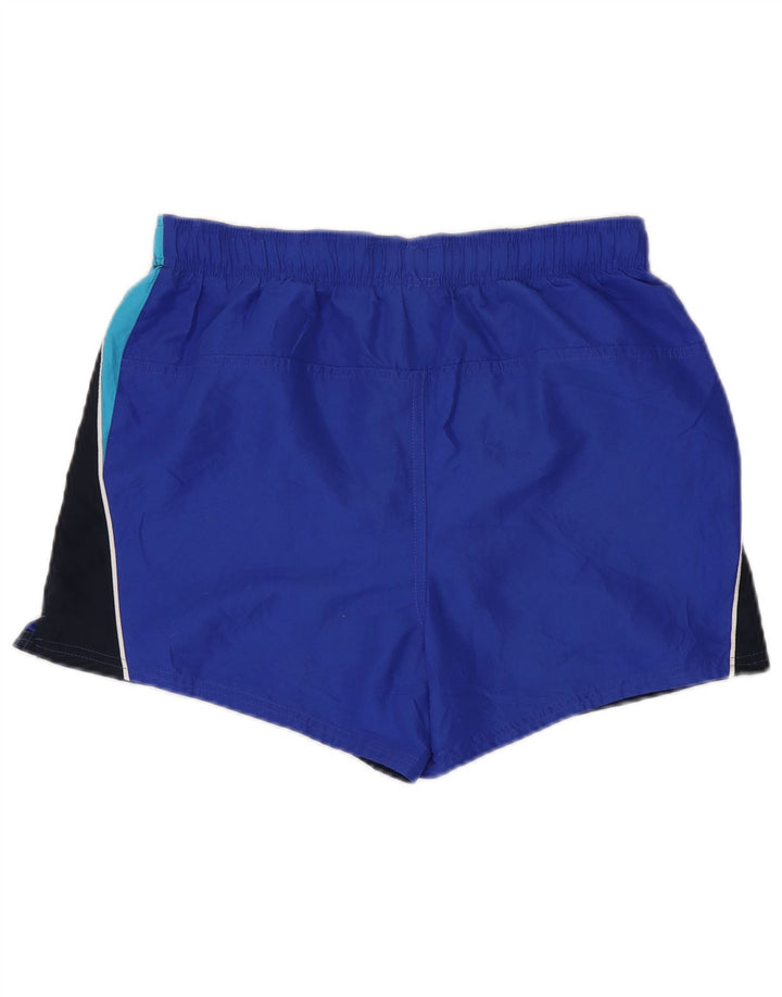 Short de sport Nike pour homme en polyester color block bleu moyen