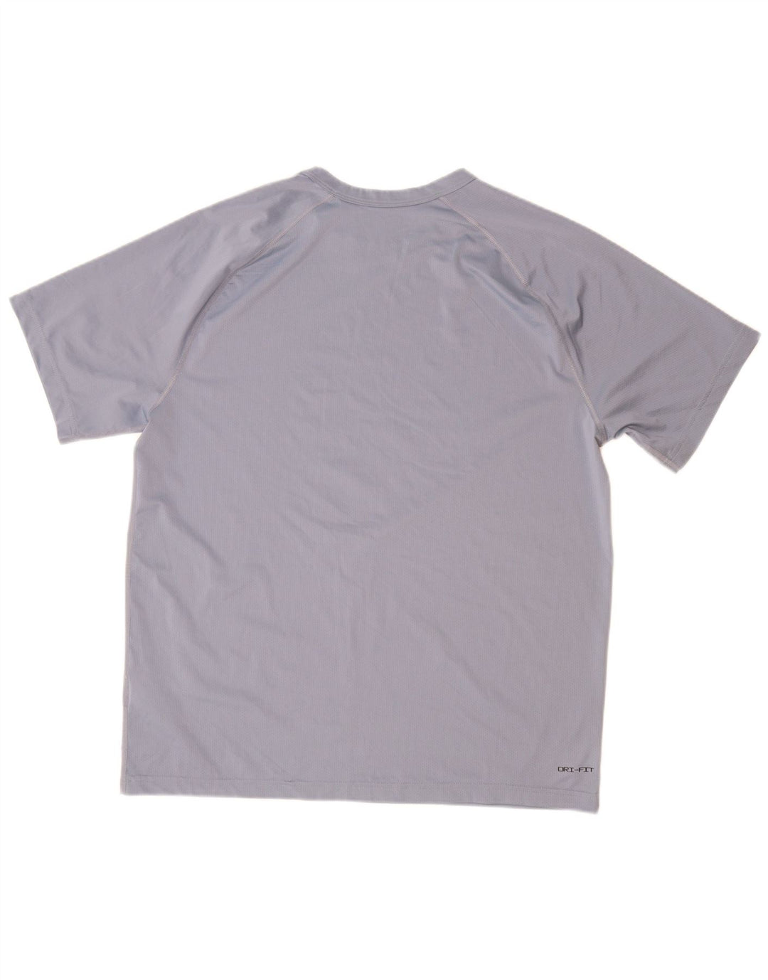 NIKE Hommes Dri Fit T-Shirt Haut Large Gris Polyester