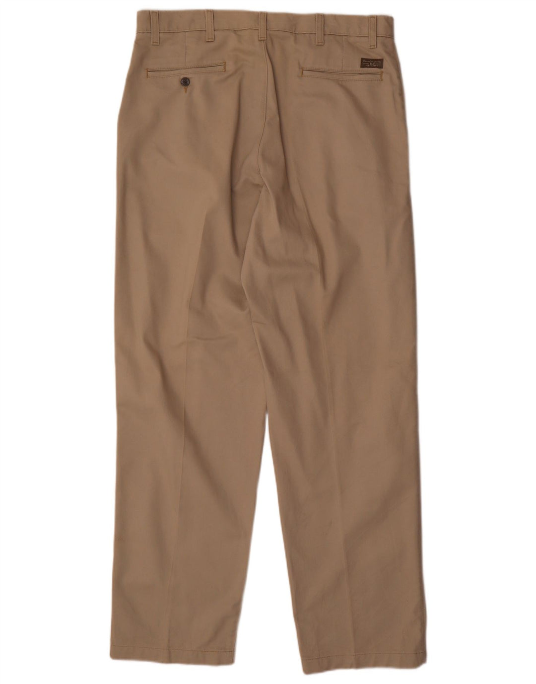 LEE Pantalon chino kaki pour homme W36 L32 en coton beige