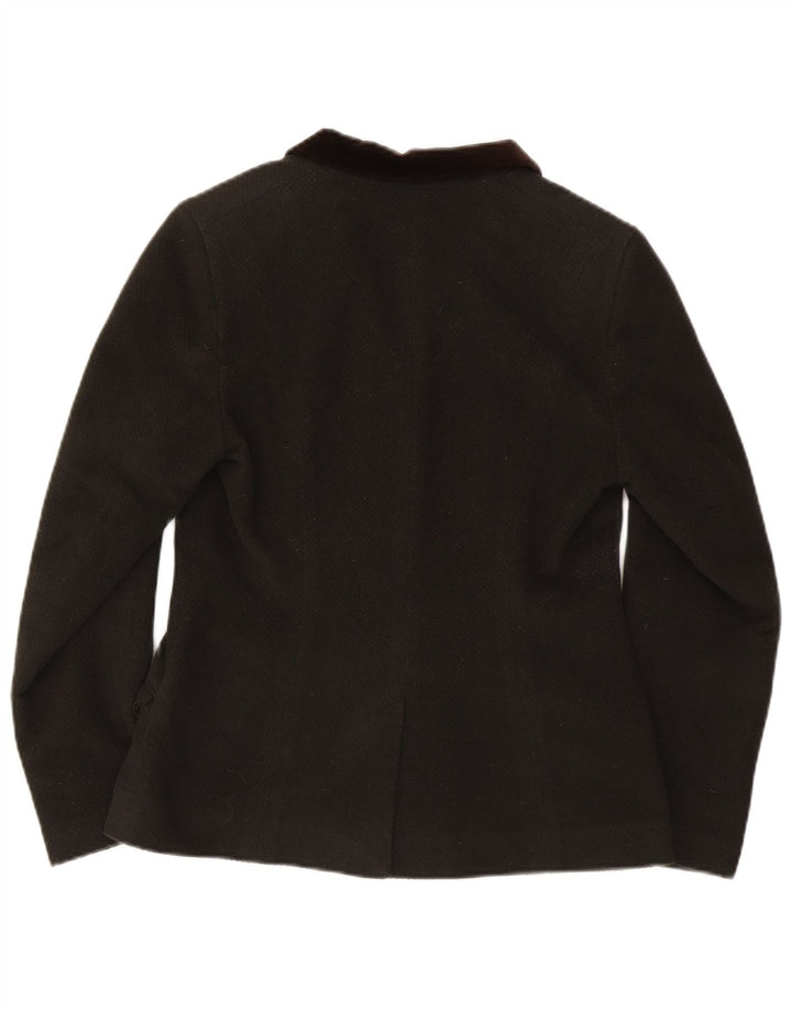 Luciano Barbera Veste Blazer 4 Boutons Femme IT 44 Angora Vert Moyen