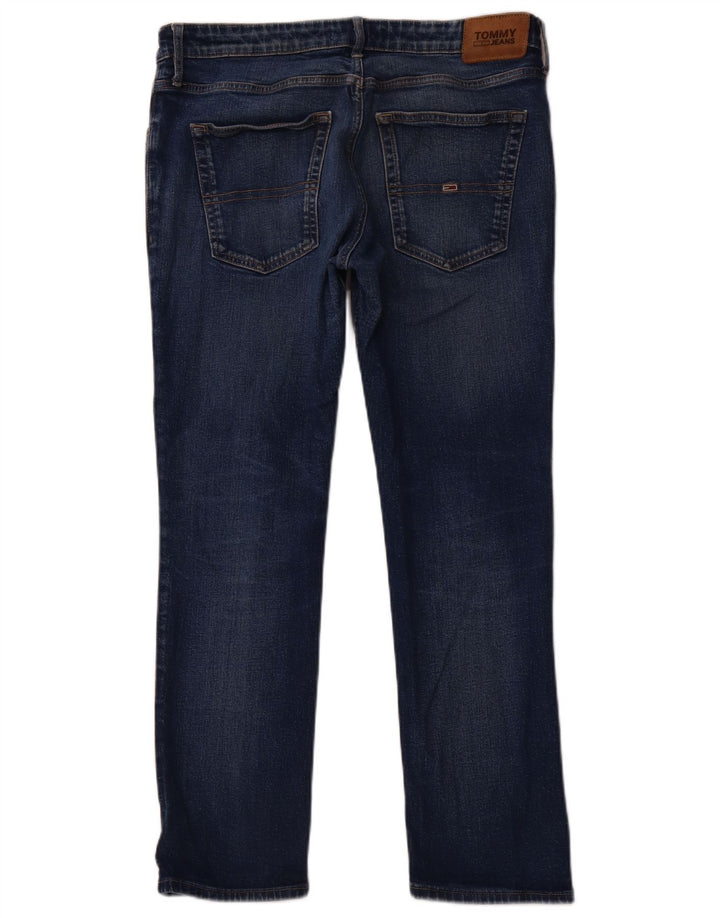 TOMMY HILFIGER Jean Slim Scanton Homme W36 L30 Bleu Coton