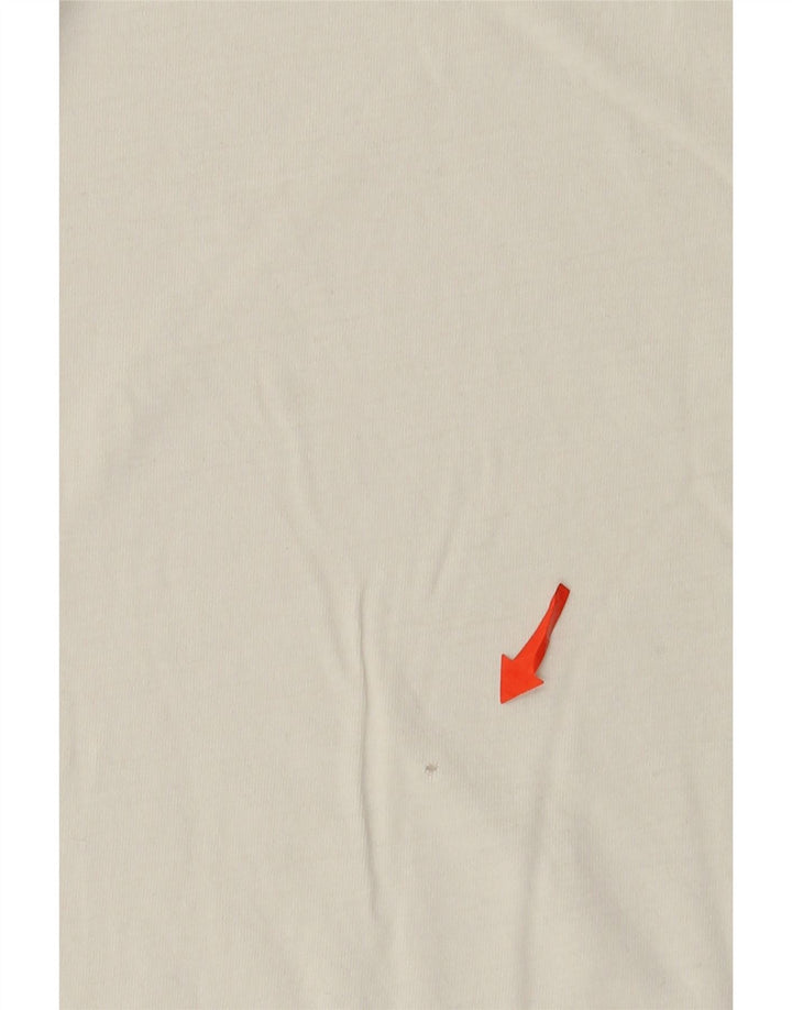 Kappa T-Shirt Graphique Homme Petit Blanc
