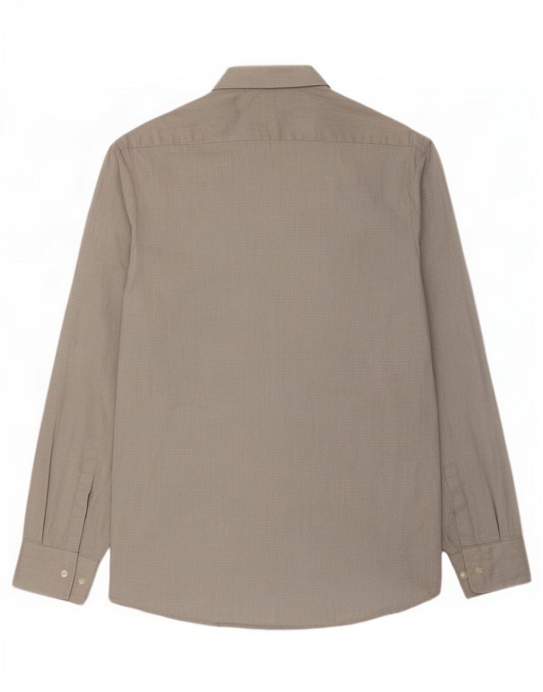 Hugo Boss Chemise Homme Taille 38 15 Coton Rayé Gris Moyen
